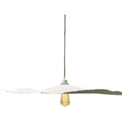 Fabrique de Styles Abat-jour blanc beige d78cm - Louise* Suspensions