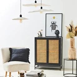 Fabrique de Styles Abat-jour blanc beige d60cm - Louise* Suspensions