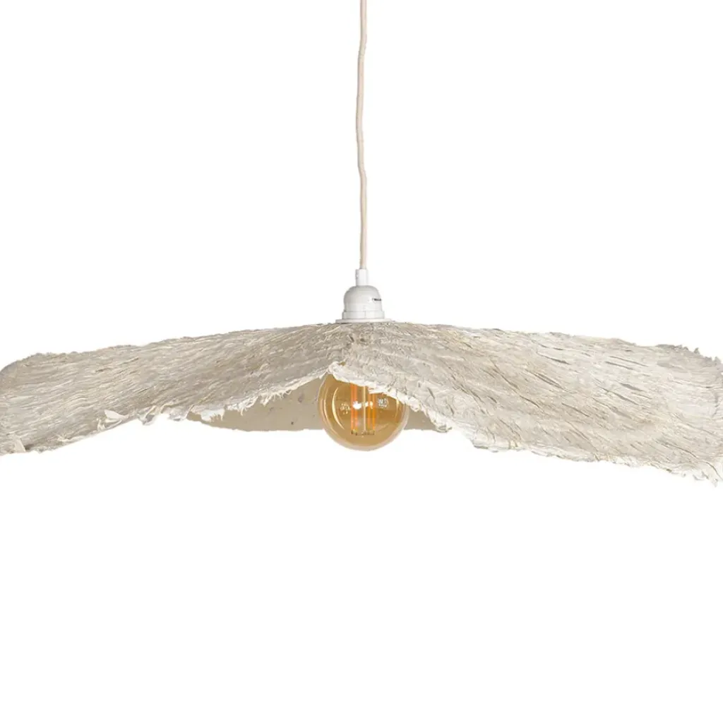 Fabrique de Styles Abat-jour pour suspension blanc non électrifié d78cm - Louisette* Suspensions
