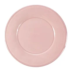 Fabrique de Styles Assiette a dessert en faïence rose poudré d23.5cm -constance* Assiettes