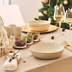 Fabrique de Styles Assiette creuse en céramique d20cm - Vlora* Assiettes