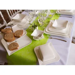 Fabrique de Styles Assiette creuse en porcelaine d15.5cm - melody* Assiettes