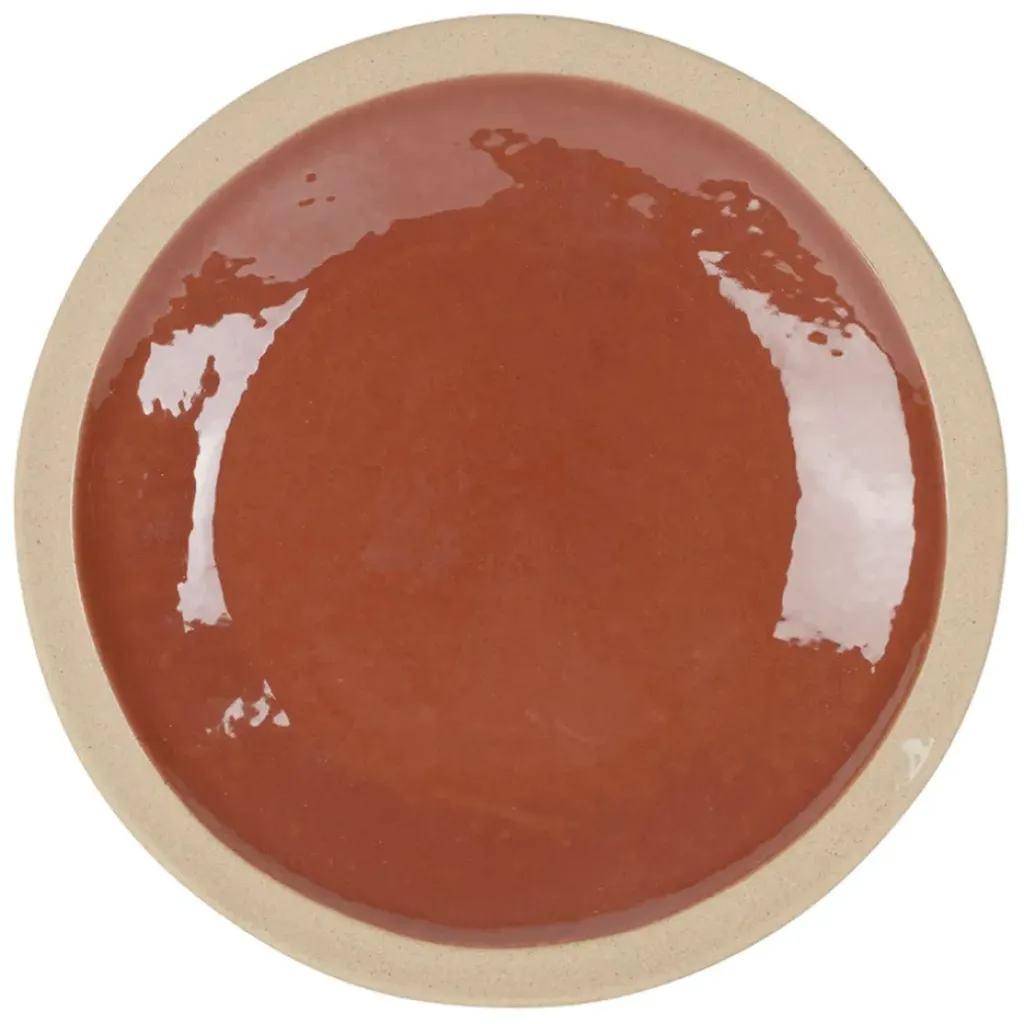 Fabrique de Styles Assiette plate en grès d28cm - Jade* Assiettes