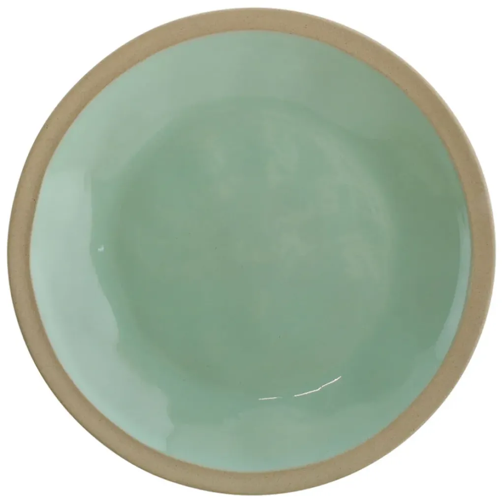 Fabrique de Styles Assiette plate en grès d28cm - Jade* Assiettes