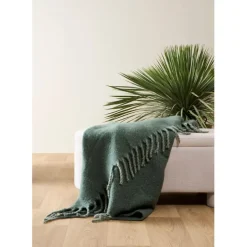 Fabrique de Styles Banc coffre en tissu écru - Tessia* Bancs Et Banquettes