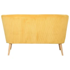 Fabrique de Styles Banquette 2 places en velours côtelé - Eleonor* Bancs Et Banquettes