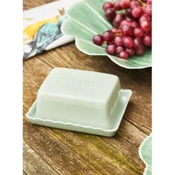 Fabrique de Styles Beurrier en grès - Dulci* Accessoires De Table
