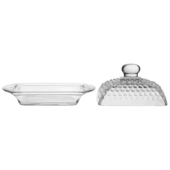Fabrique de Styles Beurrier en verre - Mycennes* Accessoires De Table
