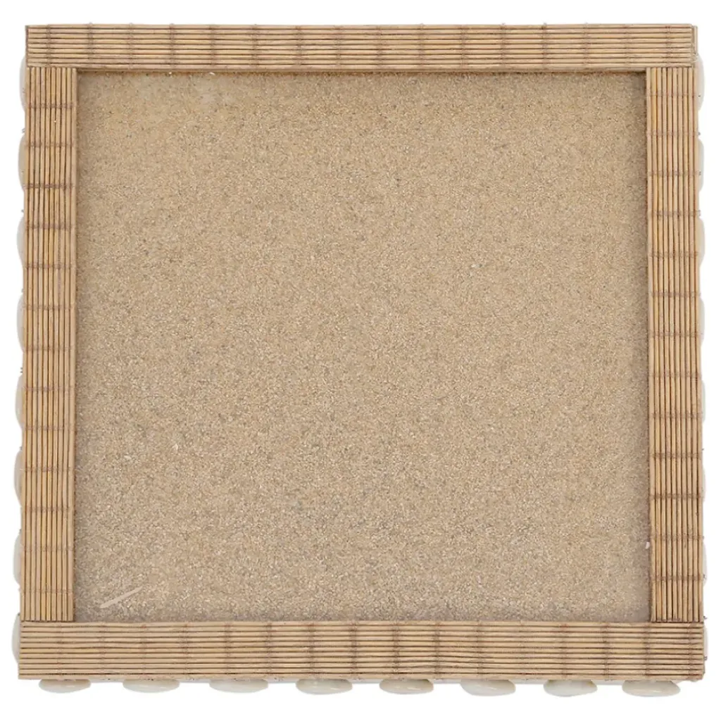 Fabrique de Styles Boite à thé 9 compartiments sable et coquillages - sand* Boîtes