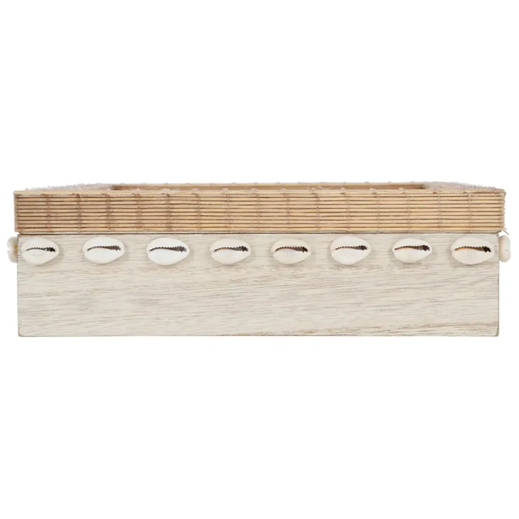 Fabrique de Styles Boite à thé 9 compartiments sable et coquillages - sand* Boîtes