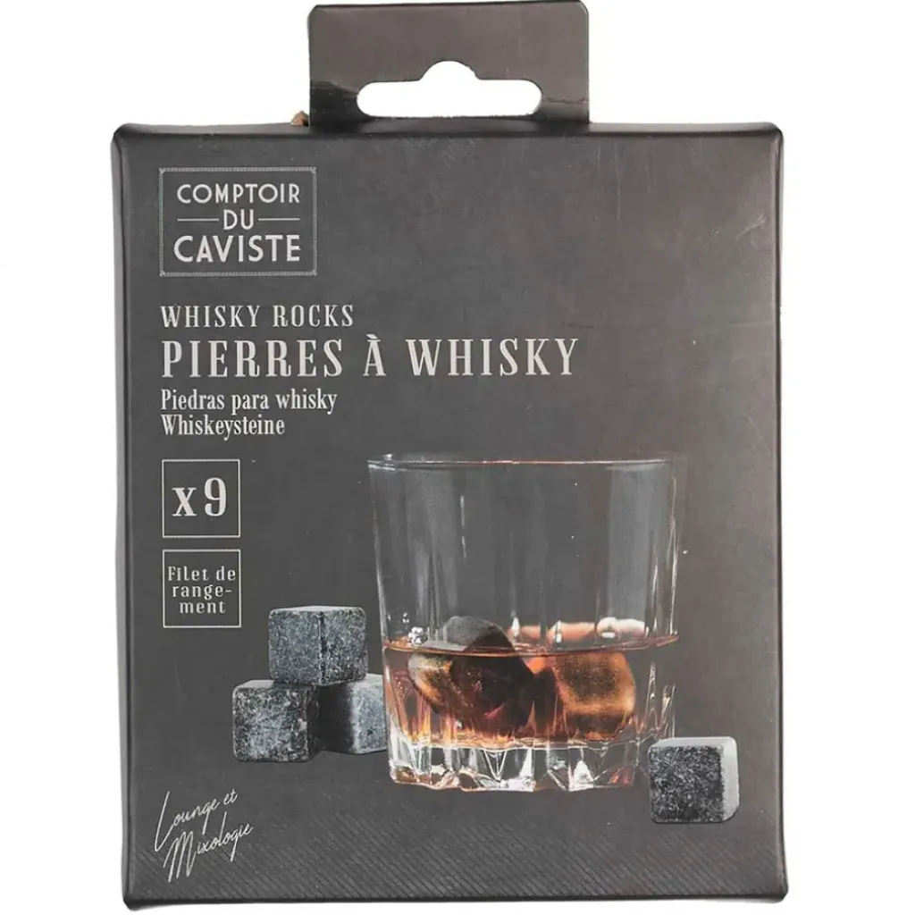 Fabrique de Styles Boite de 9 pierres a whisky* Accessoires Vin Et Cocktails