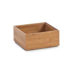 Fabrique de Styles Boite de rangement en bambou 15x15xh7cm* Rangements Salle De Bain