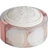 Fabrique de Styles Boîte de feuilles de savon petits cœurs blancs et nude - parfum rose* Savon Solide