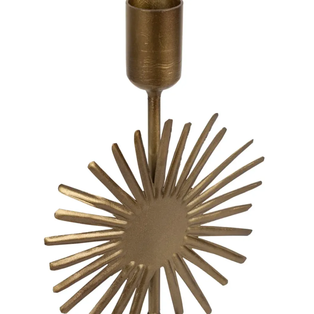 Fabrique de Styles Bougeoir en fer h30cm - Soleil* Photophores, Bougeoirs Et Lanternes