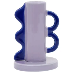 Fabrique de Styles Bougeoir nude et vert en grès - funny* Photophores, Bougeoirs Et Lanternes