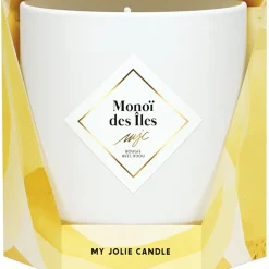 Fabrique de Styles Bougie Bijou Bracelet Or bille noire Monoï des îles 45h* Bougies Parfumées