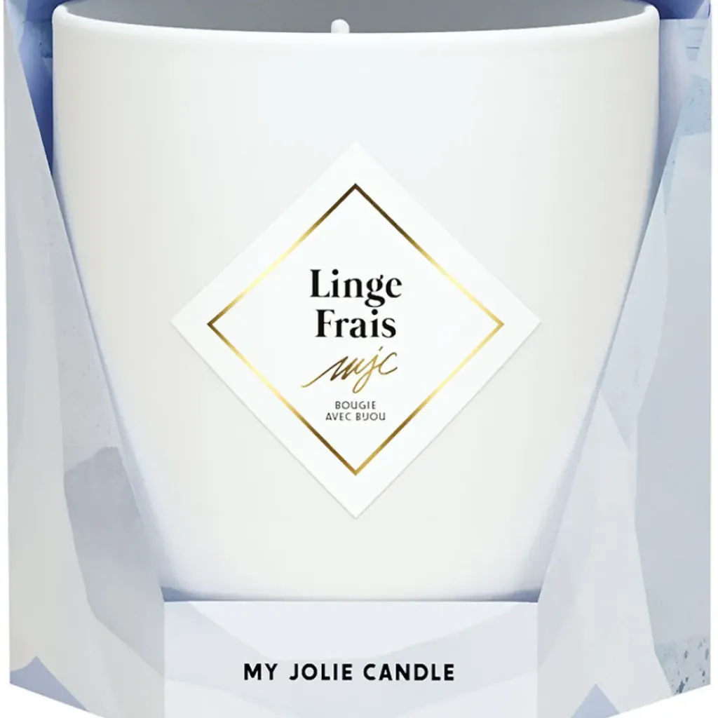 Fabrique de Styles Bougie Bijou Bracelet Or bille noire Linge frais 45h* Bougies Parfumées