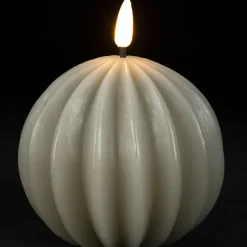 Fabrique de Styles Bougie led boule h12cm* Déco Lumineuse