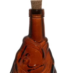 Fabrique de Styles Bouteille Poisson en verre recyclé sablé 1.1L* Carafes Et Pichets