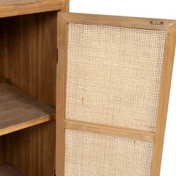 Fabrique de Styles Buffet bas en sapin et bambou L80cm - Tamba* Buffets Et Vitrines