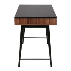 Fabrique de Styles Bureau en noyer et métal noir - Nuna* Bureaux