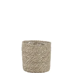 Fabrique de Styles Cache-pot creme h12cm - atlantic* Cache-pots Et Supports