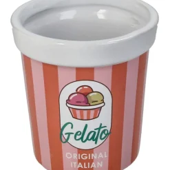 Fabrique de Styles Cache-pot en faïence glace rose d9cm* Cache-pots Et Supports