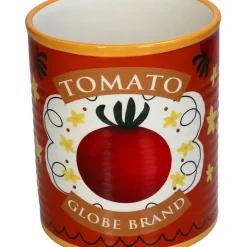 Fabrique de Styles Cache-pot tomate dolomite multi 13x13x16cm* Cache-pots Et Supports