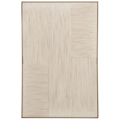 Fabrique de Styles Cadre en coton et sapin 54x82cm - Lignes* Cadres Déco Et Affiches