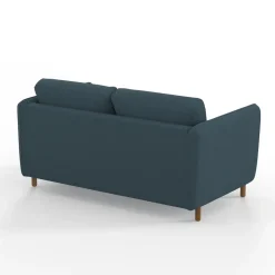 Fabrique de Styles Canapé convertible 2 places Gustave - Tissu Texturé - Crown Moutarde* Canapés Convertibles