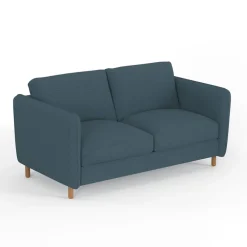 Fabrique de Styles Canapé convertible 2 places Gustave - Tissu Texturé - Crown Moutarde* Canapés Convertibles