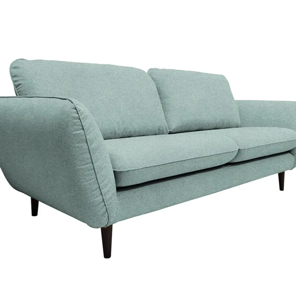 Fabrique de Styles Canapé fixe 3 places Axel - Tissu - Enjoy Vert D'Eau* Canapés Fixes