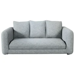 Fabrique de Styles Canapé fixe 3 places Basile - Effet Velours Côtelé - Fjord Écru* Canapés Fixes