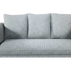 Fabrique de Styles Canapé fixe 3 places Basile - Effet Velours Côtelé - Fjord Écru* Canapés Fixes