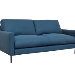 Fabrique de Styles Canapé fixe 3 places Gaspard - Tissu Texturé - Crown Moutarde* Canapés Fixes