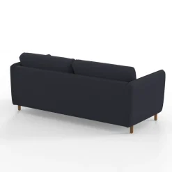 Fabrique de Styles Canapé fixe 4 places Gustave - Velours Texturé - Dany Ecru* Canapés Fixes