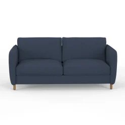 Fabrique de Styles Canapé fixe 4 places Gustave - Velours Texturé - Dany Ecru* Canapés Fixes