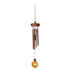 Fabrique de Styles Carillon à vent œil de tigre h29cm* Méditation Et Yoga