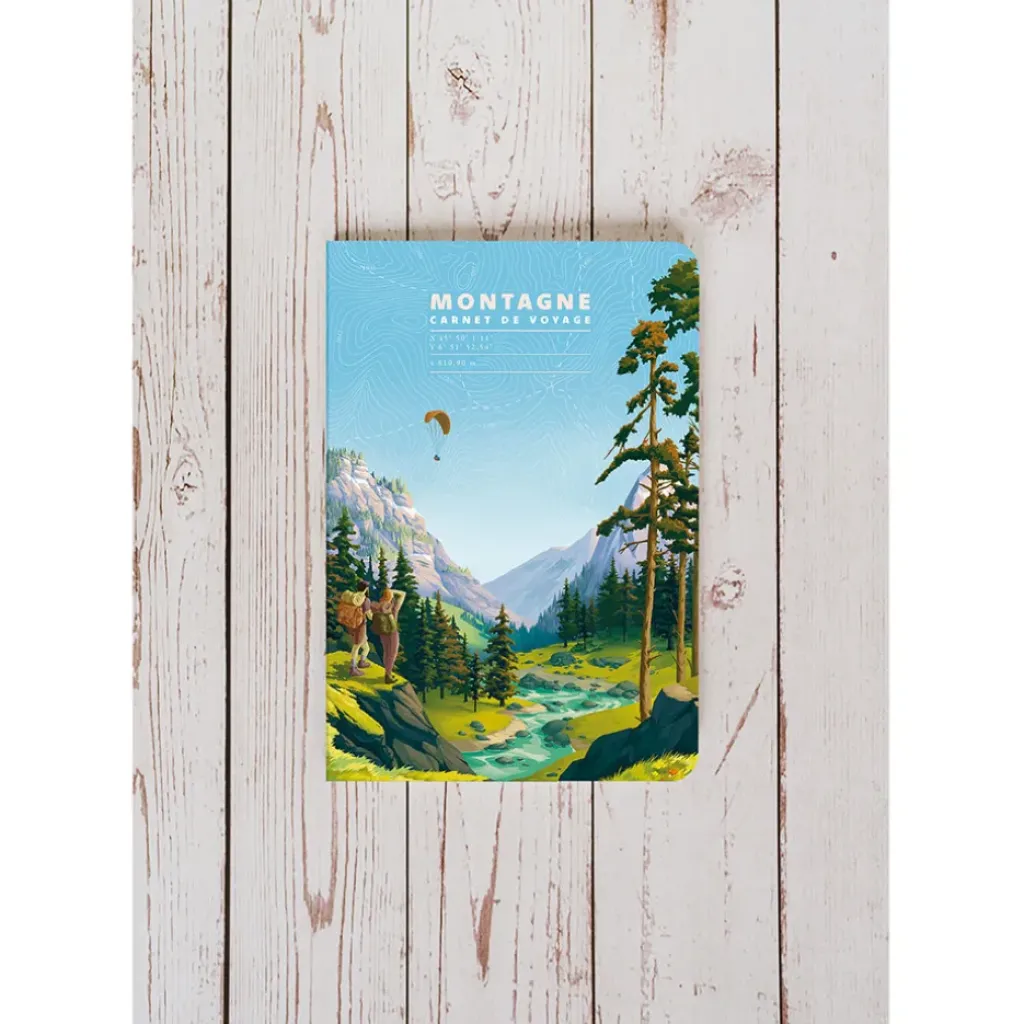 Fabrique de Styles Carnet de voyage montagne* Papeterie