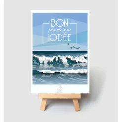 Fabrique de Styles Carte vœux ode à l'iode 10x14.8cm* Papeterie