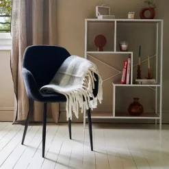 Fabrique de Styles Chaise avec accoudoirs en velours côtelé - Julia* Chaises