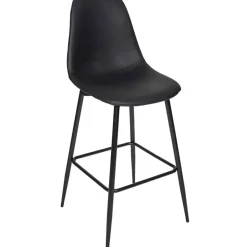 Fabrique de Styles Chaise de bar effet cuir H70cm - Amber* Tabourets Et Chaises De Bar