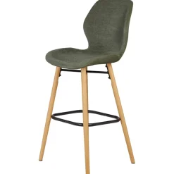 Fabrique de Styles Chaise de bar en tissu soft touch bouteille h65cm - Keri* Tabourets Et Chaises De Bar