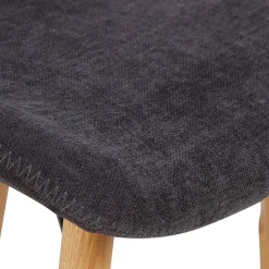 Fabrique de Styles Chaise de bar en tissu soft touch h65cm - Keri* Tabourets Et Chaises De Bar