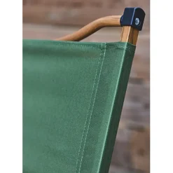 Fabrique de Styles Chaise de jardin pliante en bois de hêtre et tissu - Mariposa*Enfant Chaises, Fauteuils|Jardin