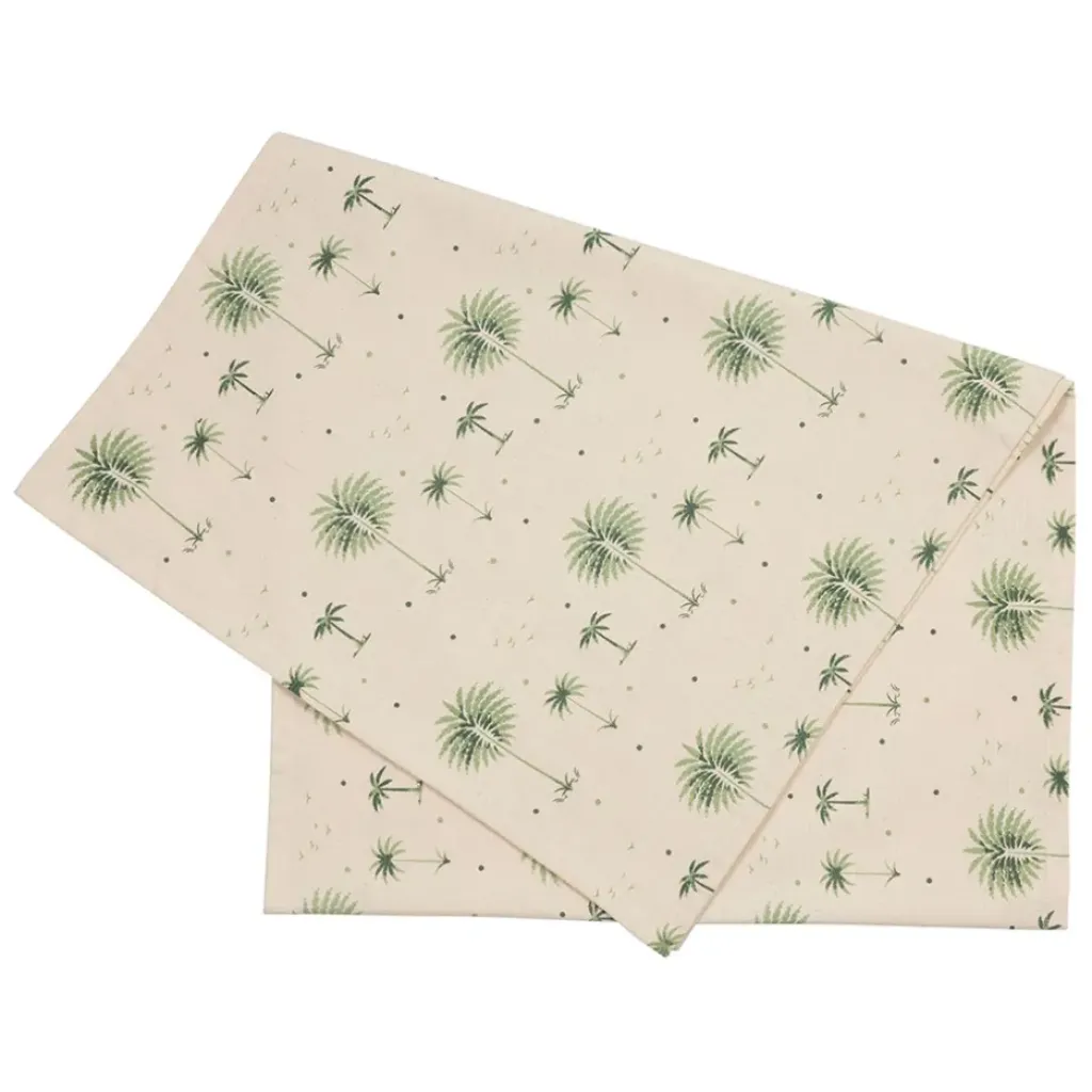 Fabrique de Styles Chemin de table en coton écru et 160x50cm - Paya* Chemins De Table