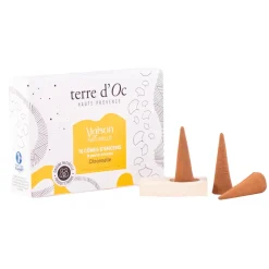 Fabrique de Styles Coffret 10 cônes d'encens citronnelle avec porte encens* Encens