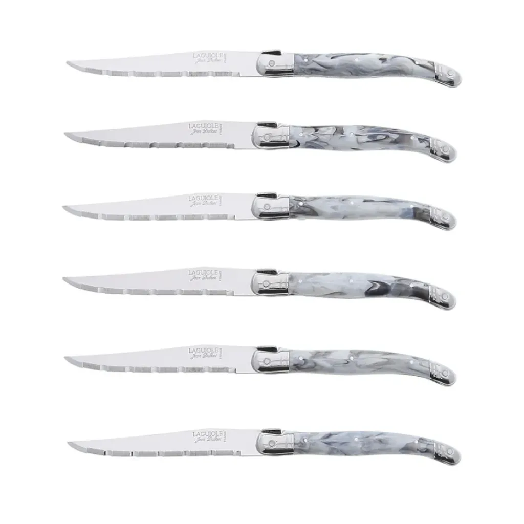 Fabrique de Styles Coffret de 6 couteaux en acier inoxydable - Laguiole* Couverts