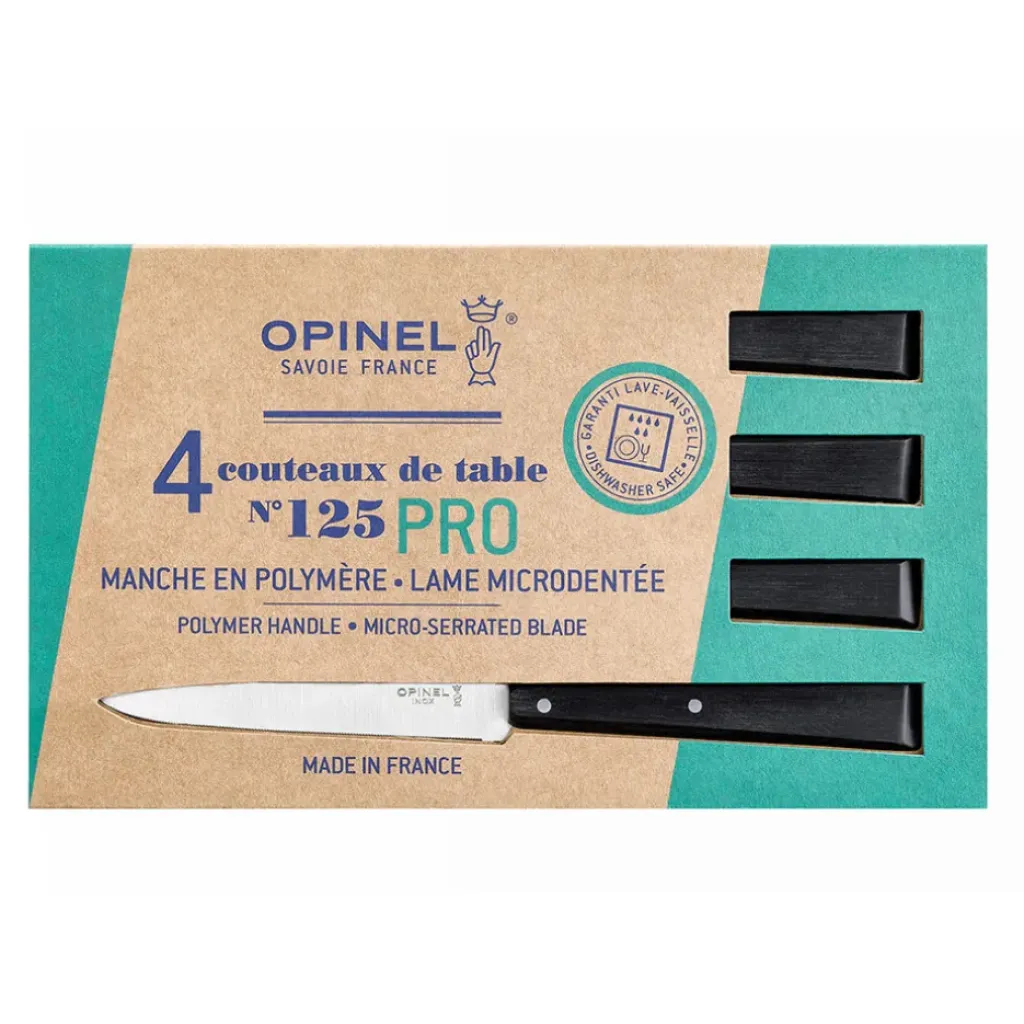 Fabrique de Styles Coffret de 4 couteaux n° 125 pro - opinel* Couteaux De Cuisine