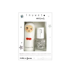 Fabrique de Styles Coffret duo baume à lèvres parfum barbe à papa et vernis à l'eau transparent* Soins Du Corps